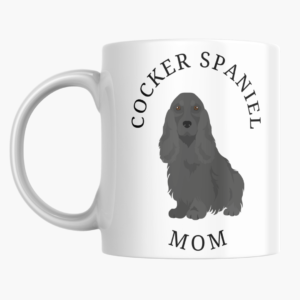 mug,dog,spaniel,mom